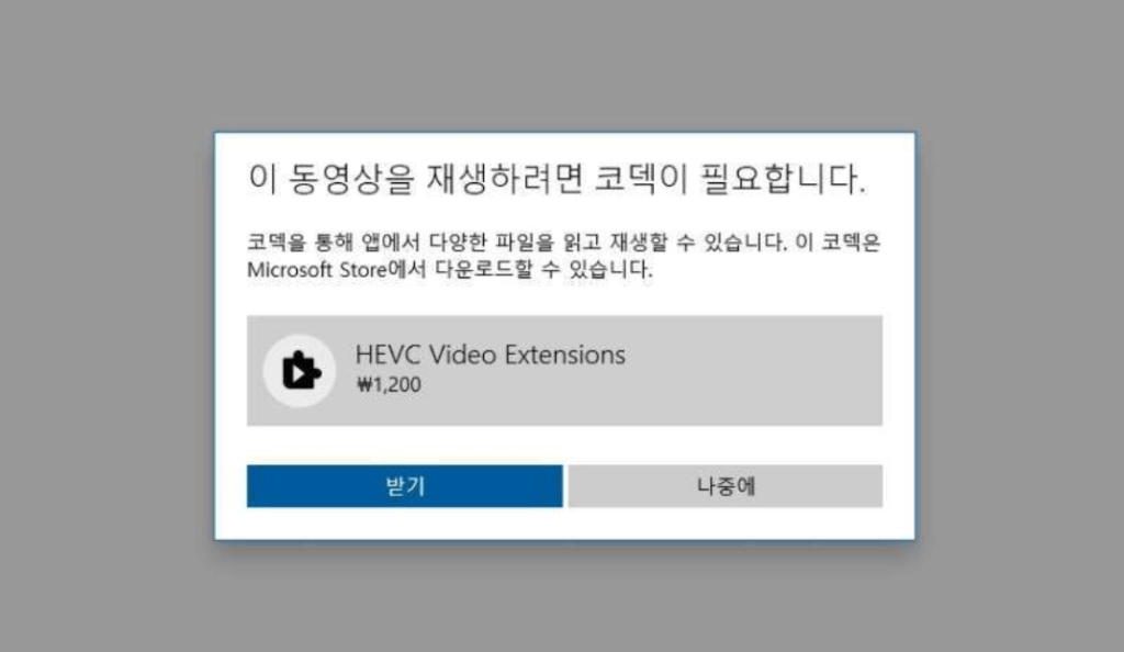HEVC 코덱