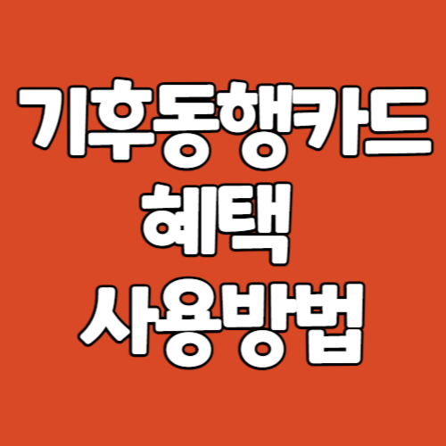 기후동행카드 발급 혜택, 가격, 등록 신청방법 | 2024년 K패스 환급 비교