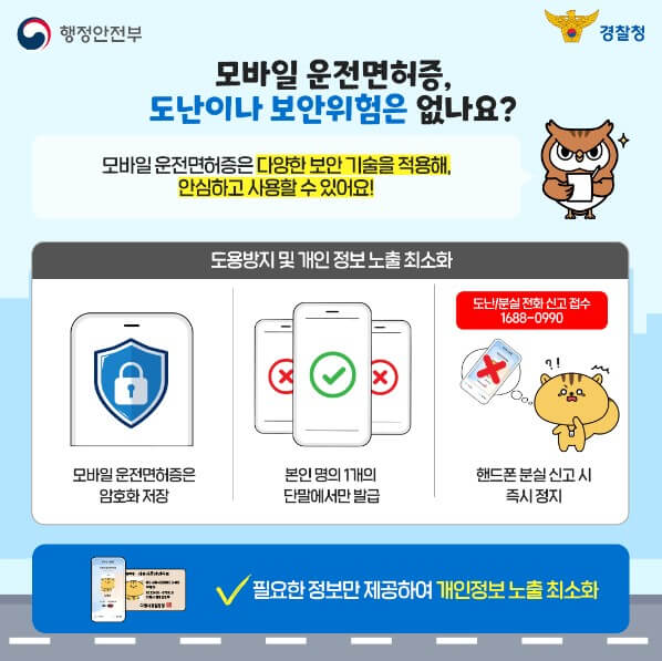모바일 운전면허증QR